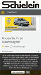 Mobile Screenshot of opel-schielein.de